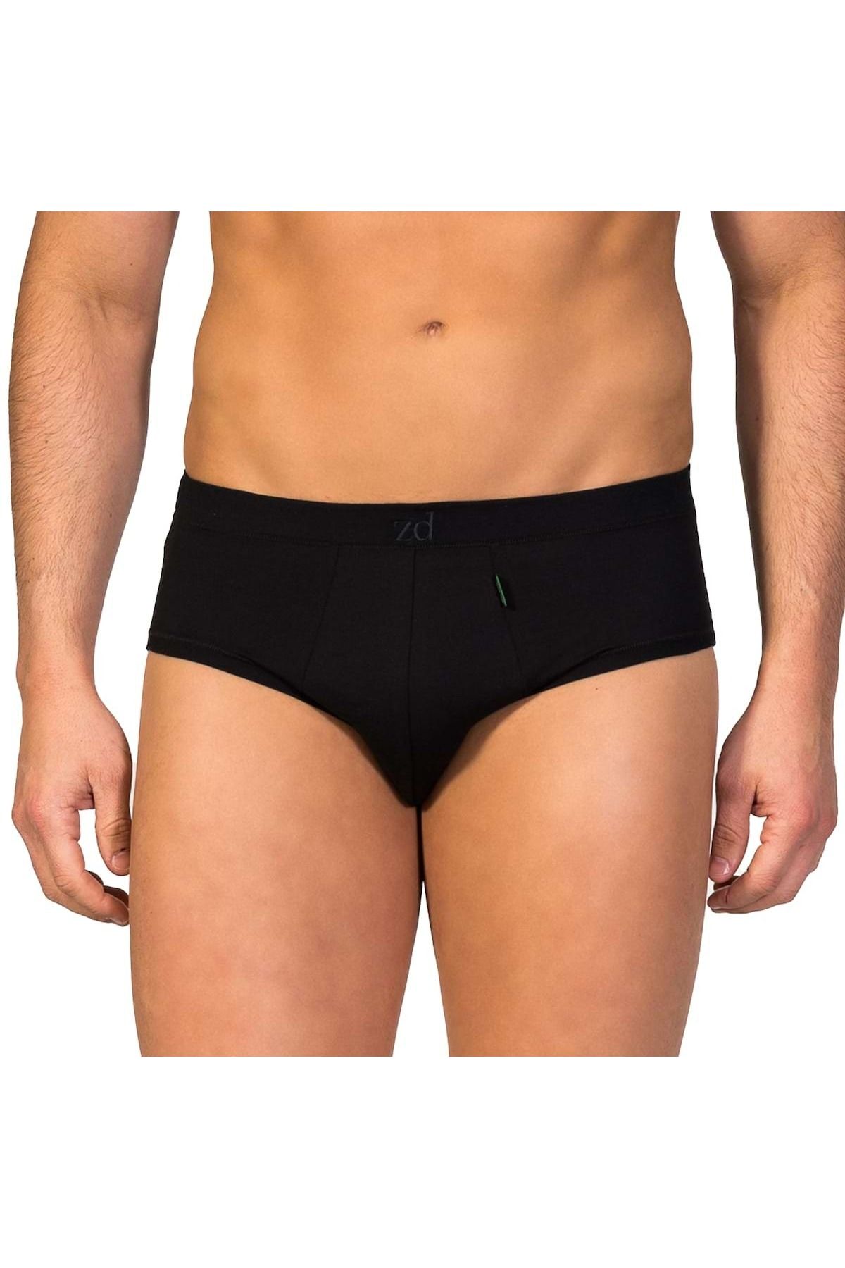 ZD Zero Defects-Herren Slip - "Mini", ägyptische Baumwolle, anatomisches Design, Unterhose, 2