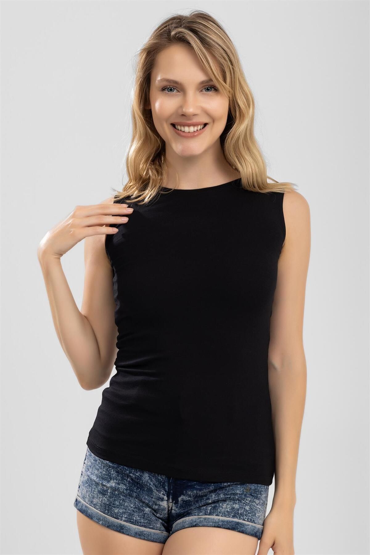 2 Pack Body Women's Short Sleeve Shirts Black
