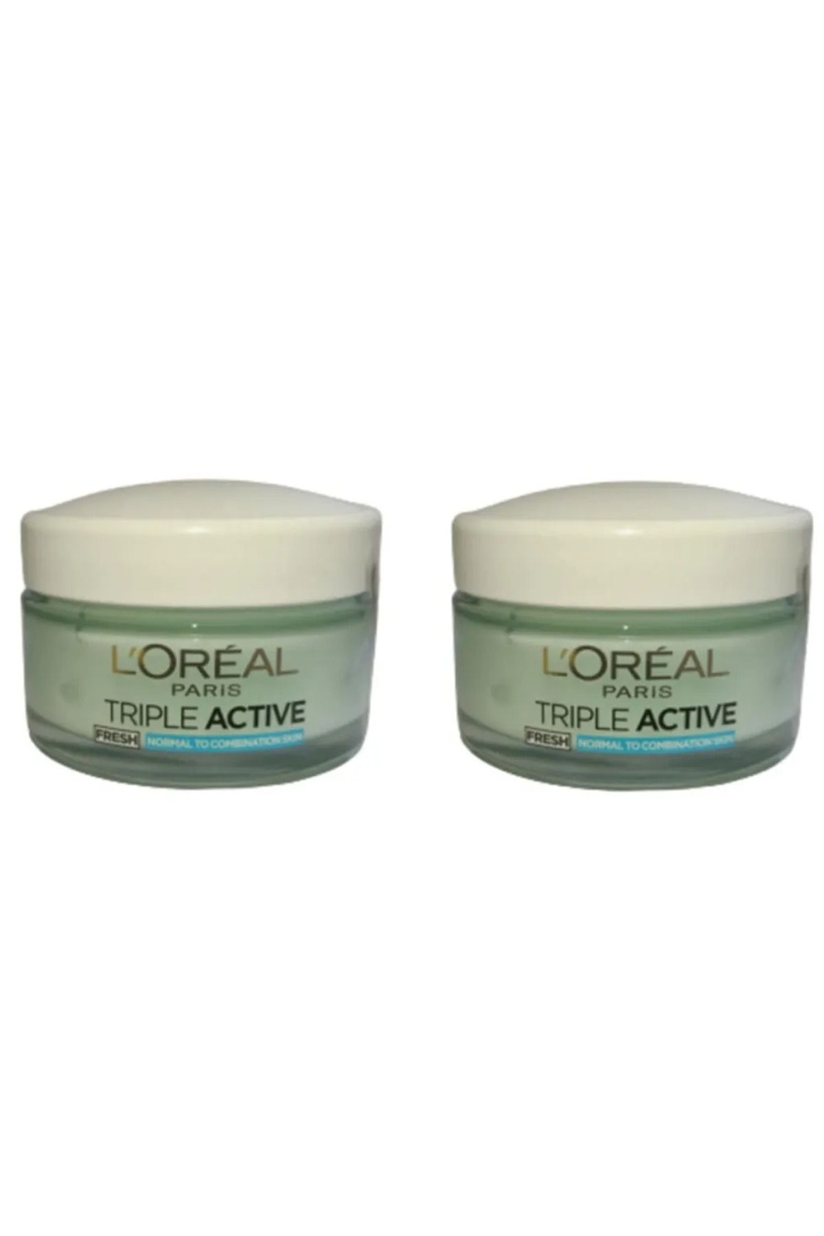 2 کرم ژل مرطوب کننده با اثر سه گانه 50 میلی لیتر - مرطوب کننده - تقویت کننده - طراوت L'Oreal Paris