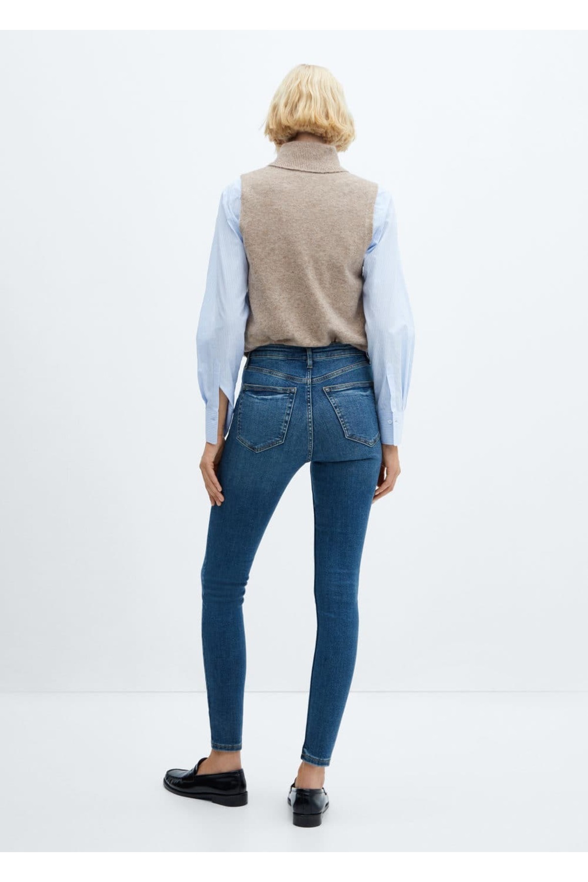Yüksek bel skinny jean