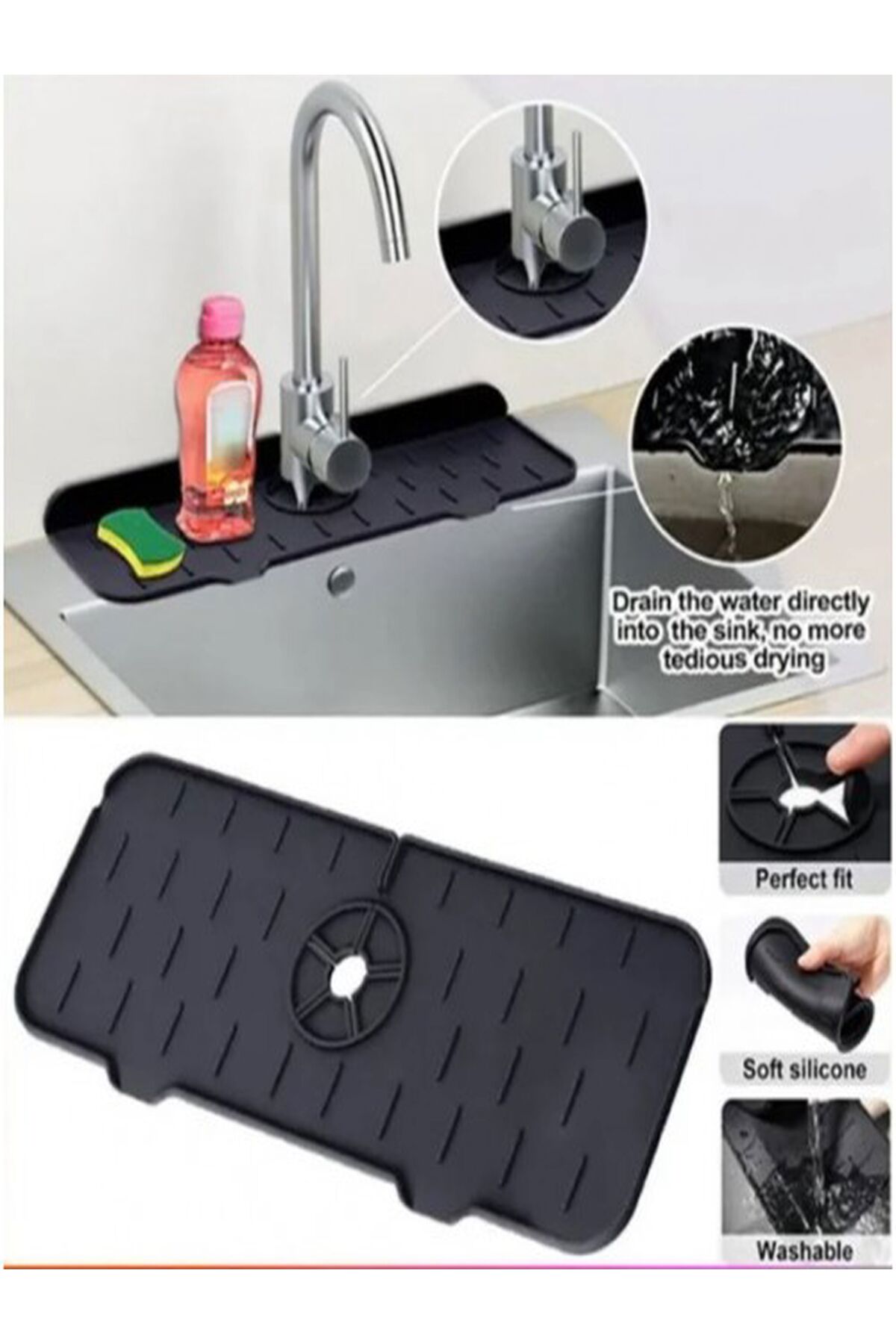 Fashion Base Mutfak Lavabo Silikon Matı