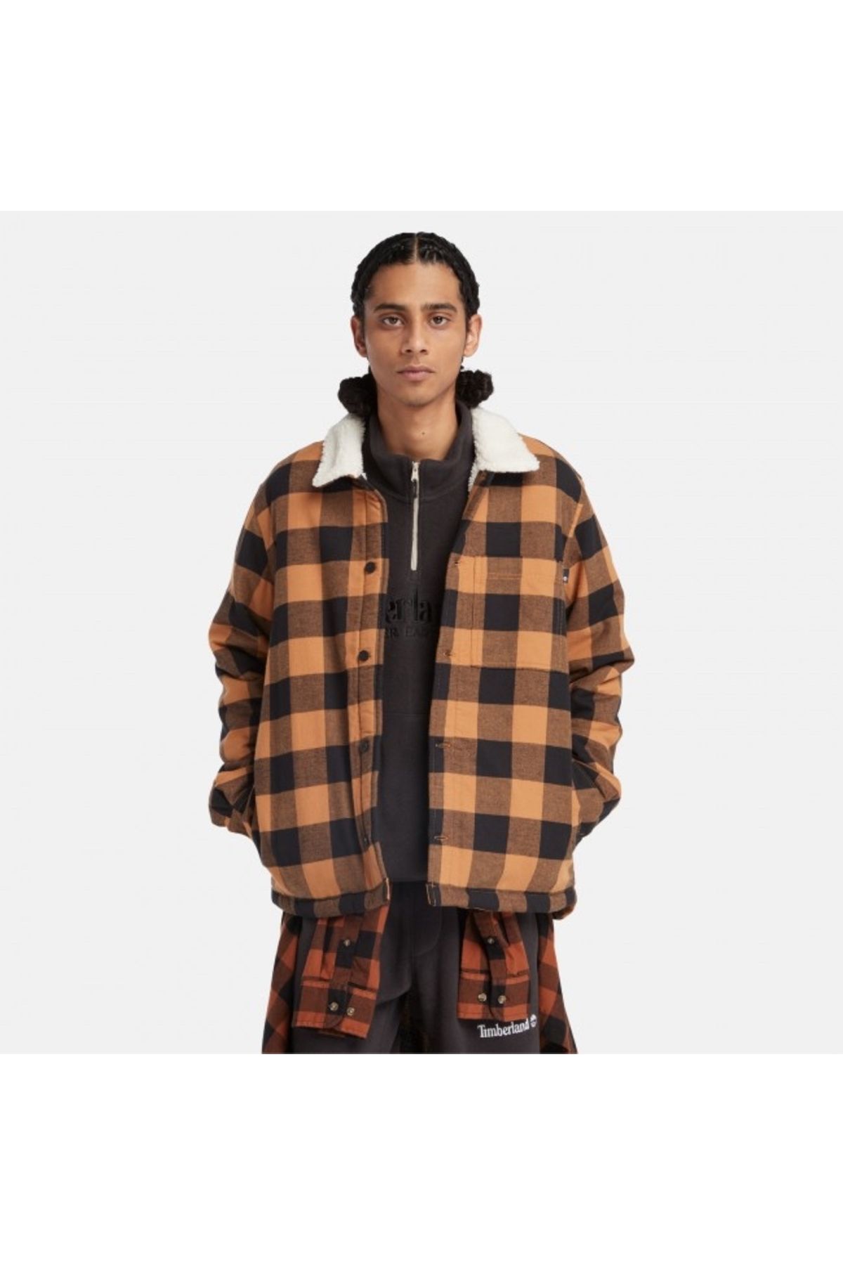 Timberland top flannel jacket