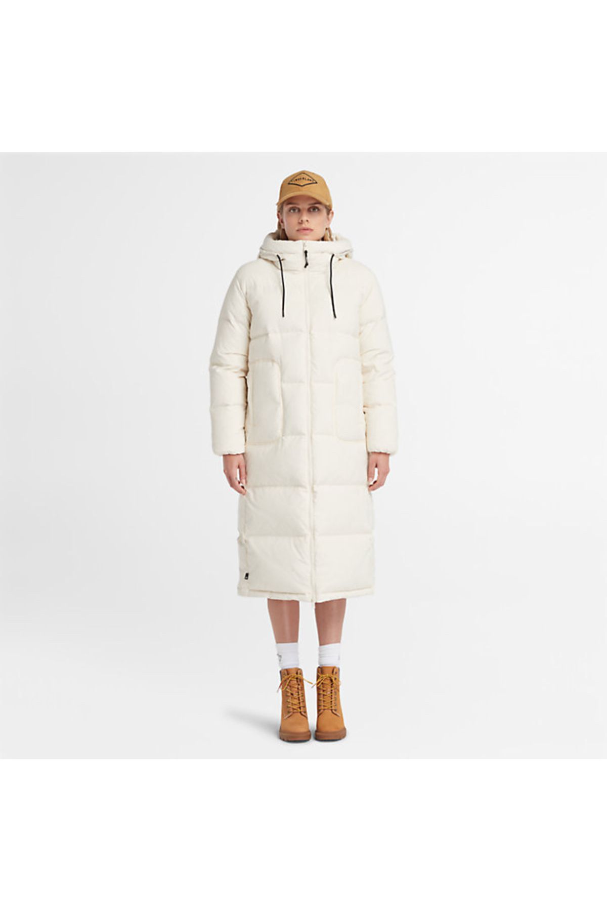 Timberland Winter Jacket Beige Regular fit