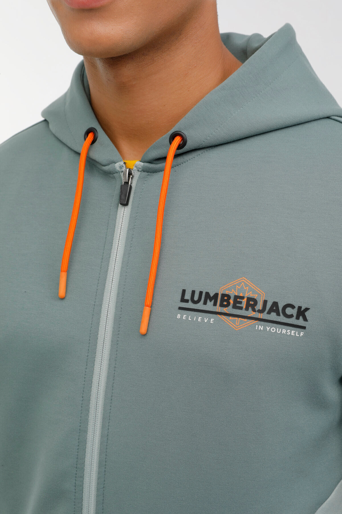 شلوار گرمکن مردانه سبز لامبرجک | ML MADRID-C 18TY604 3PR اورجینال - تصویر 4