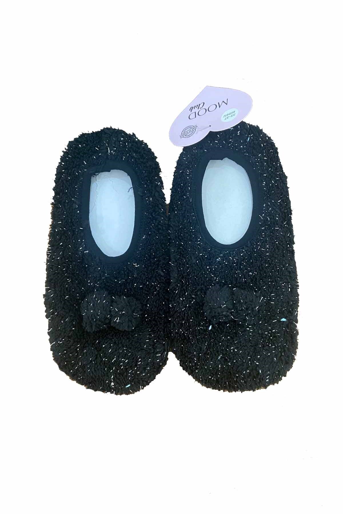 Women's Ballerinas 35- 39 Black Glitter