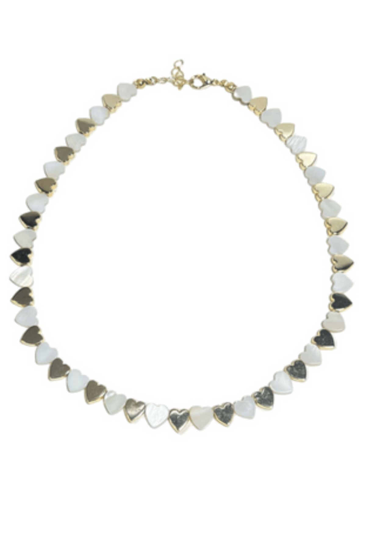 Mother of pearl store beaded necklace