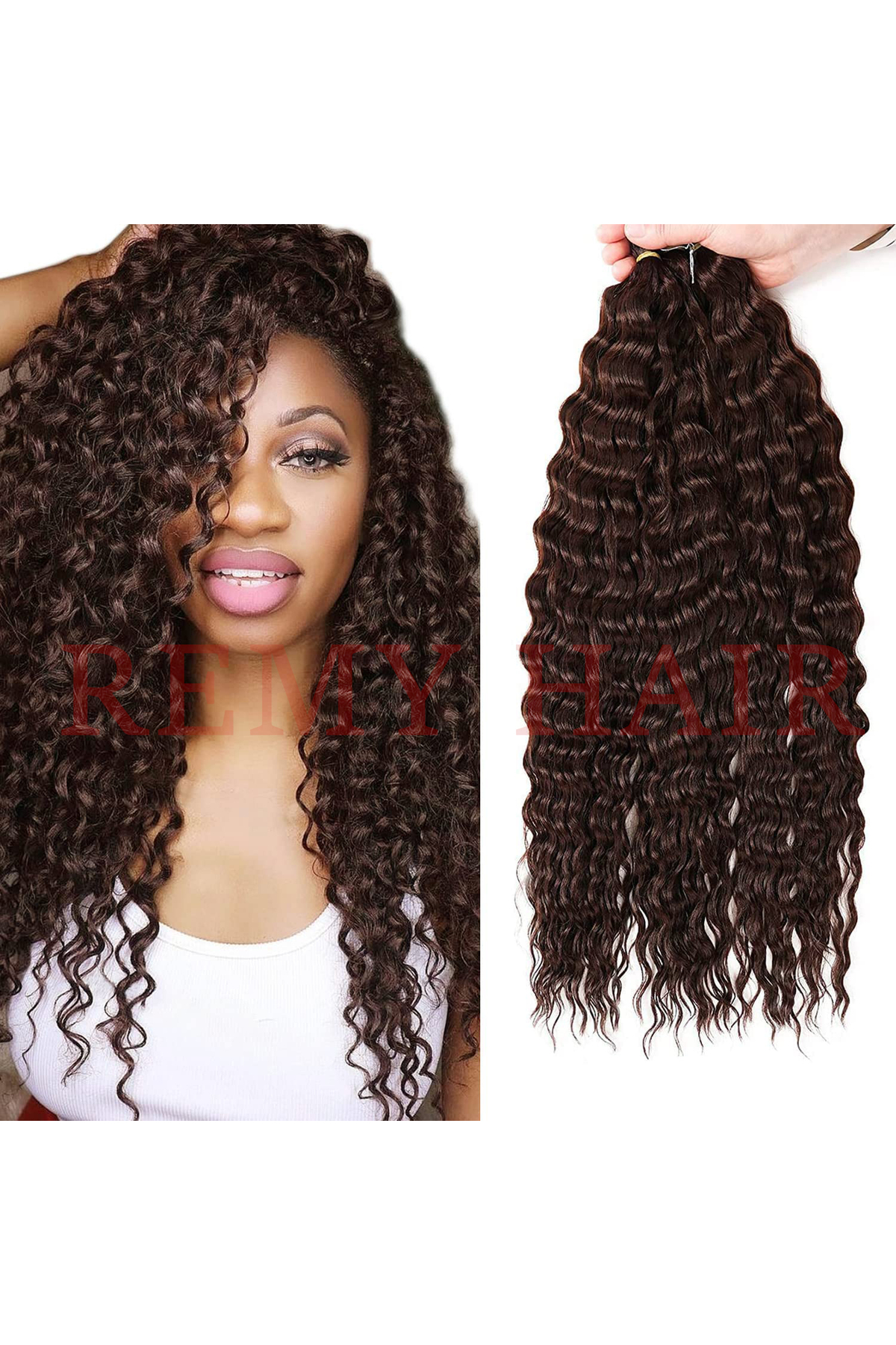 REMY HAİR Afro Örgüsü Saç - Doğal Siyah 100gr.