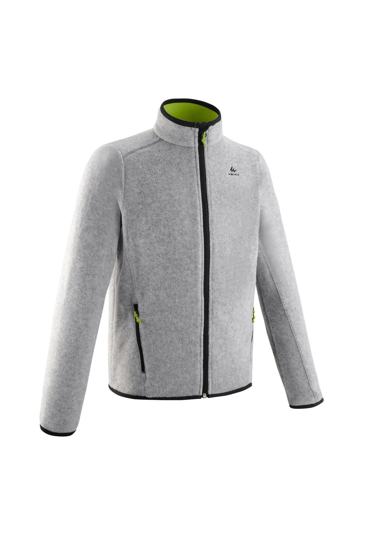 Decathlon پشم گوسفند پیاده روی کودکان - خاکستری 7 / 15 سال Mh -150