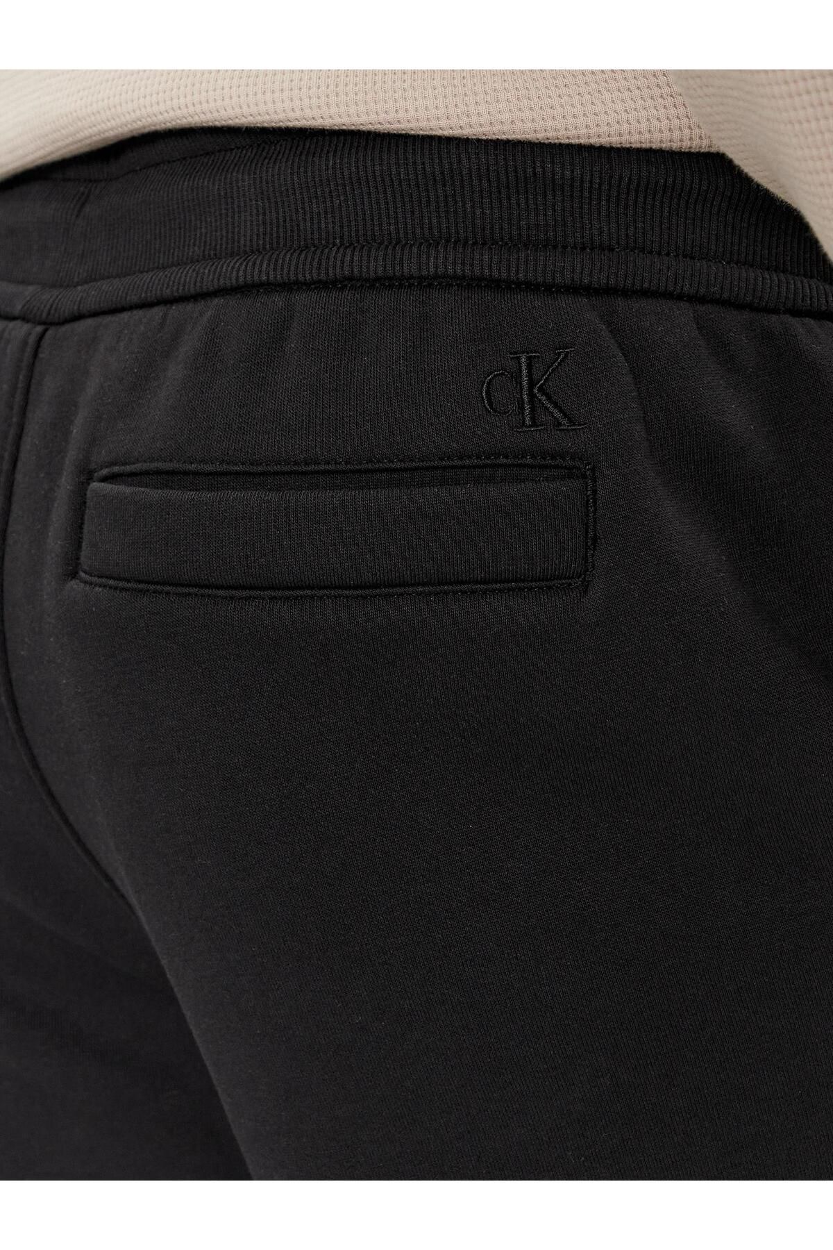 شلوار گرمکن مشکی مردانه مونولوگ HWK اورجینال Calvin Klein