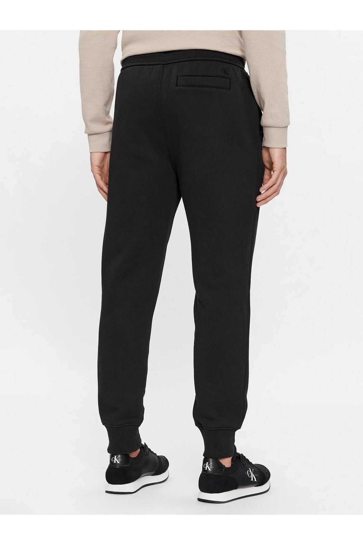شلوار گرمکن مشکی مردانه مونولوگ HWK اورجینال Calvin Klein