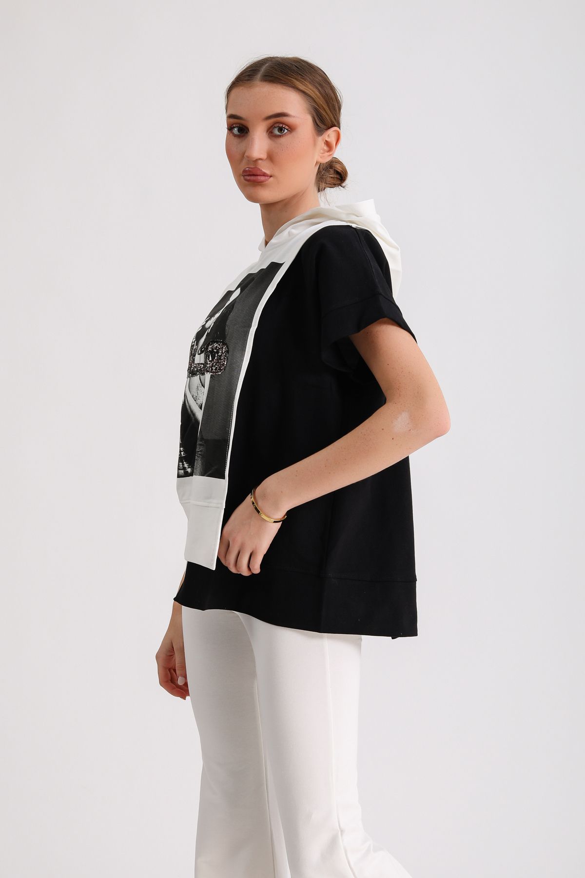 WESTBRAND-مجموعة بغطاء للرأس مطبوعة للفتيات من Allerli 4
