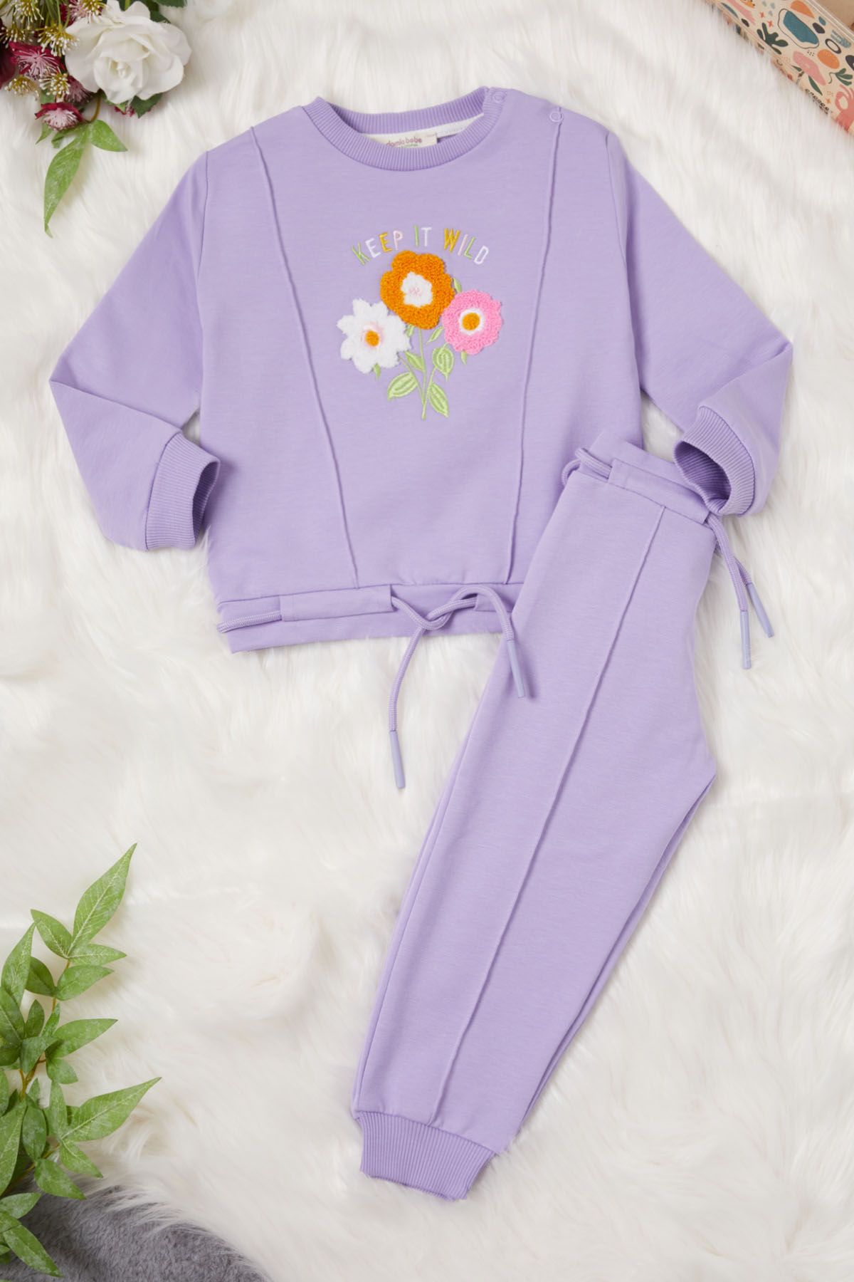 Flower girl sale tracksuit