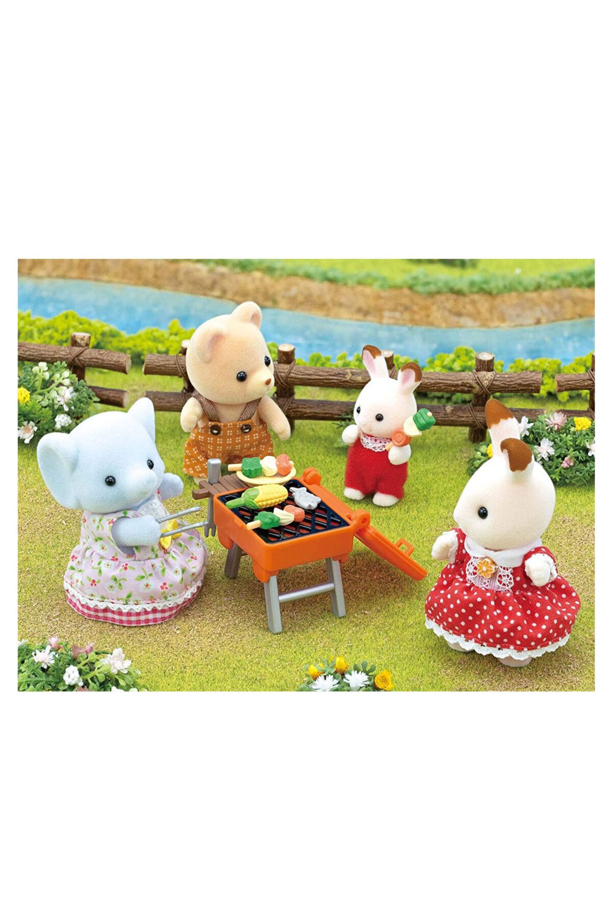 Sylvanian families garden barbecue set hot sale