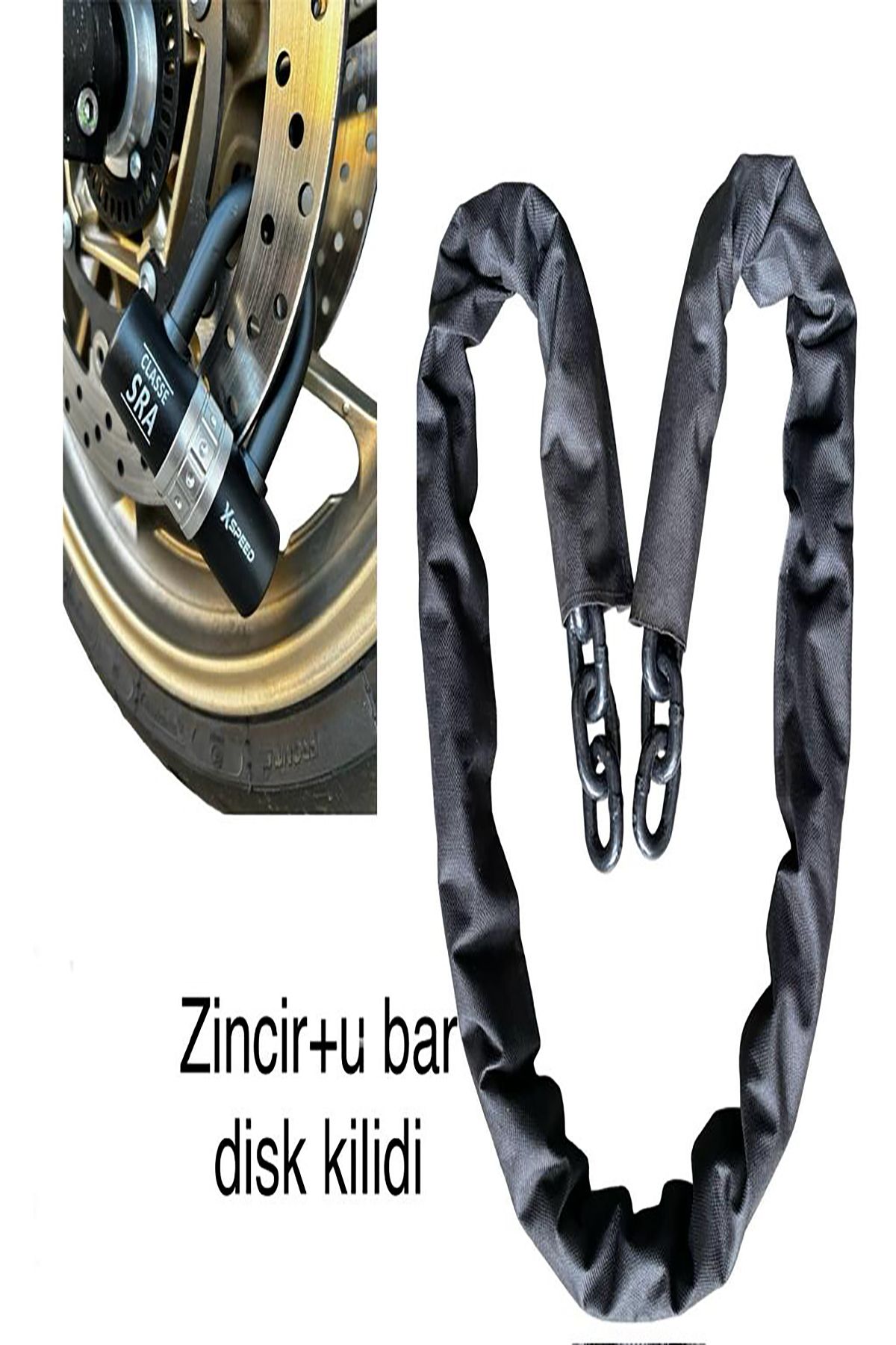 PADR Motorcycle Chain G80 10 mm Thickness 1.50 Meters Motorcycle