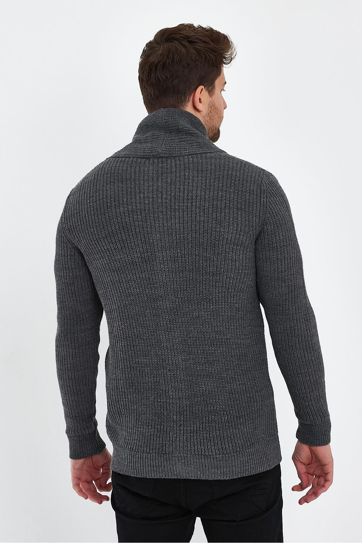 ALEXANDERGARDI-BUTTONED CYCLANIC KNITTED CARDIGAN (E23-6705) 5