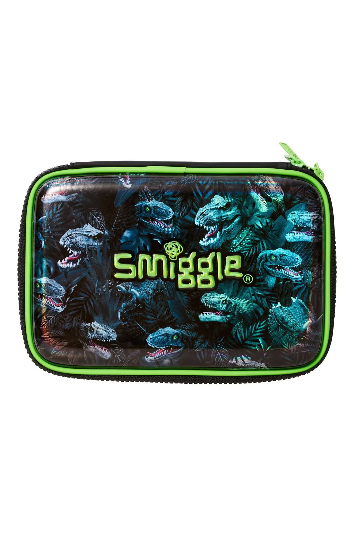 SMIGGLE-2 Layer Dinosaur Patterned Pencil Case 1