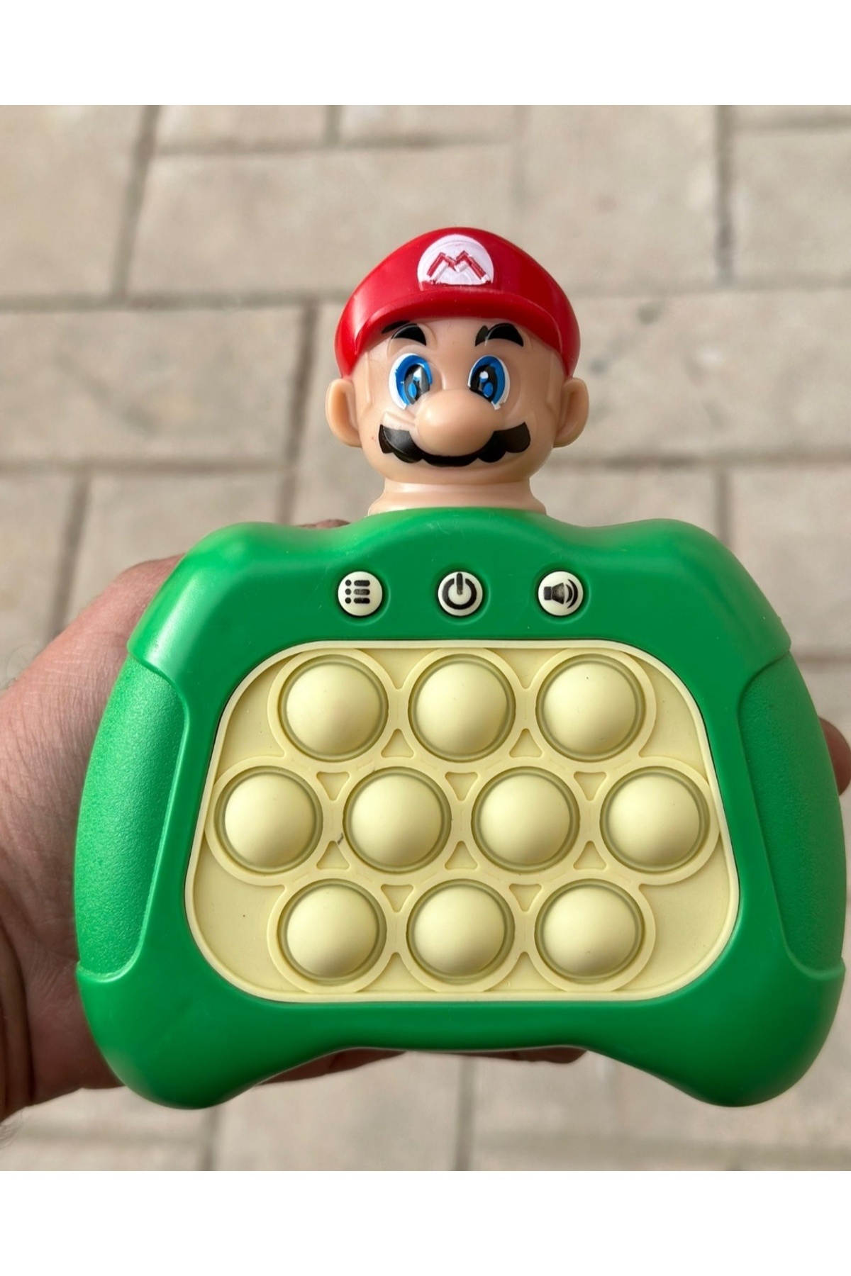 PERİ TOYS Hızlı bas kazan elektronik ışıklı popit