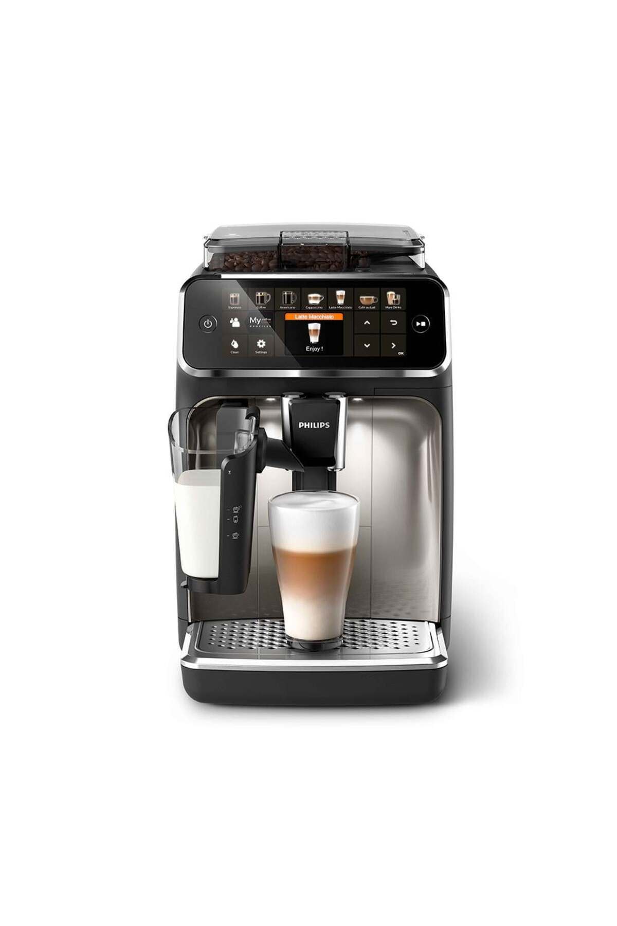 Ep5447 ,15 Bar, 12 Lezzetli Kahve Mükemmel Sıcaklık ve Aroma Tam Otomatik Kahve ve Espresso Makinesi 3