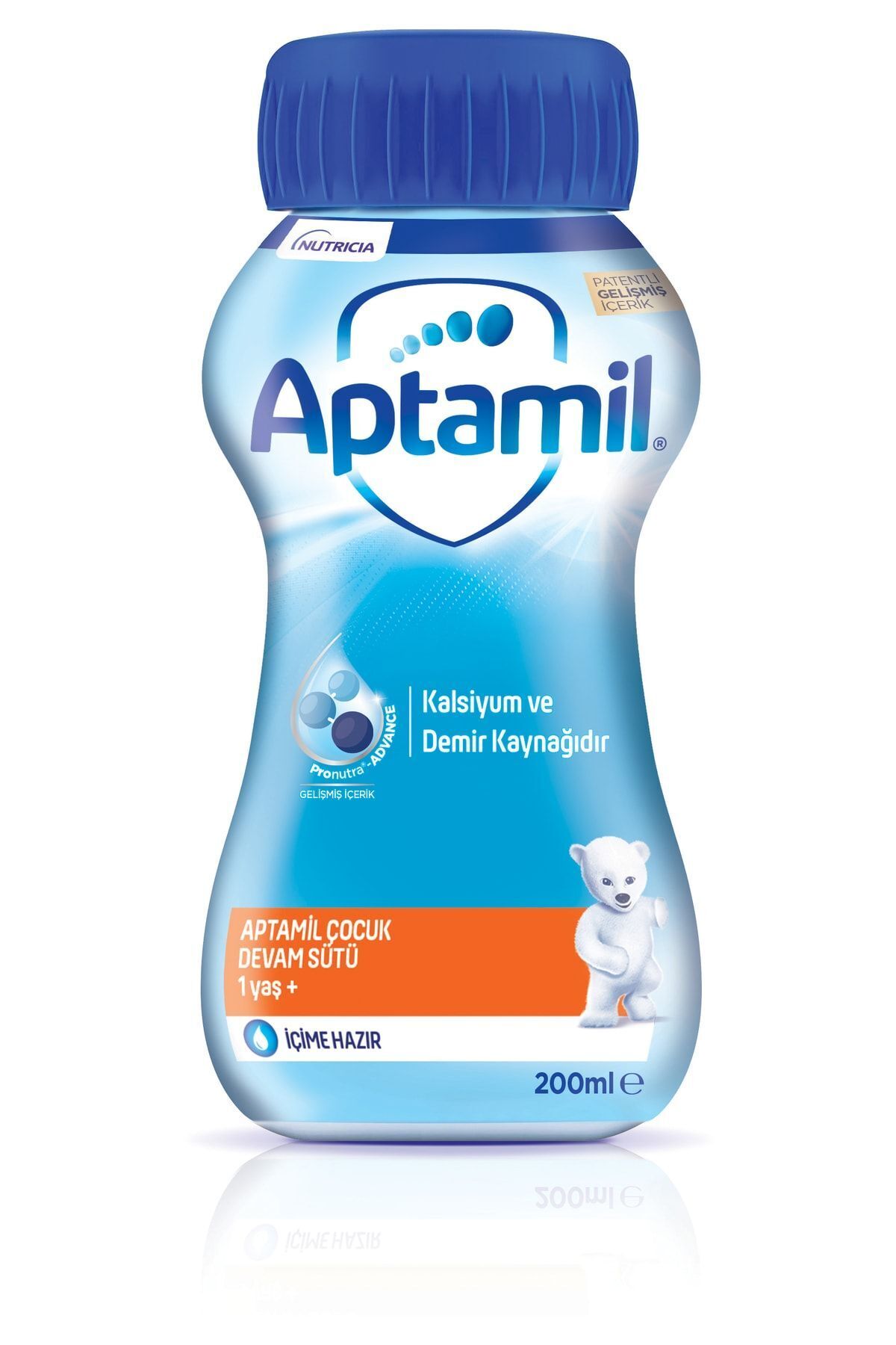 Aptamil Çocuk Sıvı Devam Sütü 1 Yaşından Itibaren 200 ml X 3 Adet fotoğrafı 2 (önizleme)