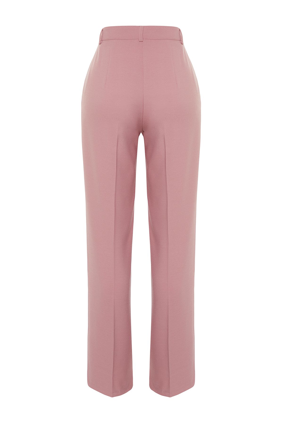 Trendyol Collection-Hellrosa Hose mit geradem/geradem Schnitt aus gewebtem Stoff in limitierter Auflage TWOAW23PL00401 8