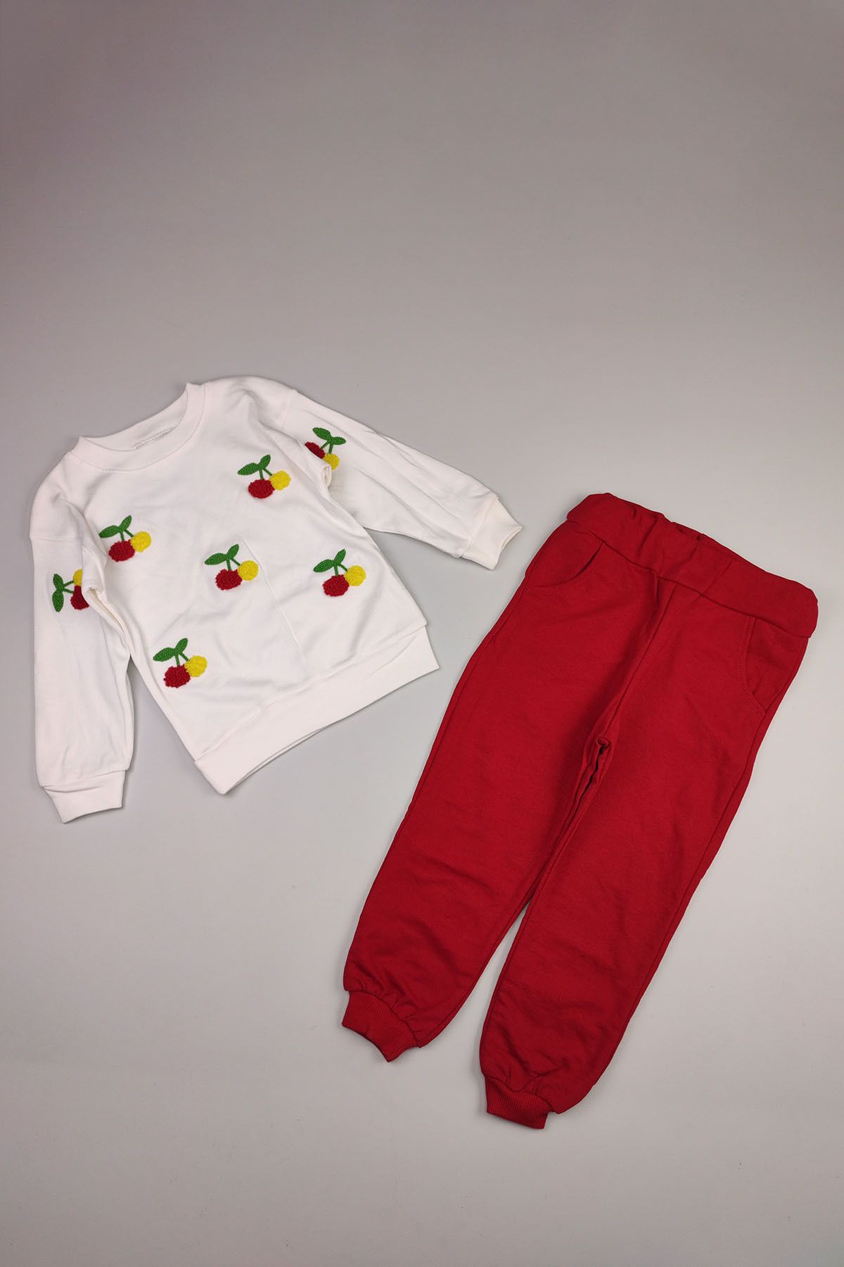 Peki Seasonal Baby Girl Two Thread Cotton Cherry Blossom