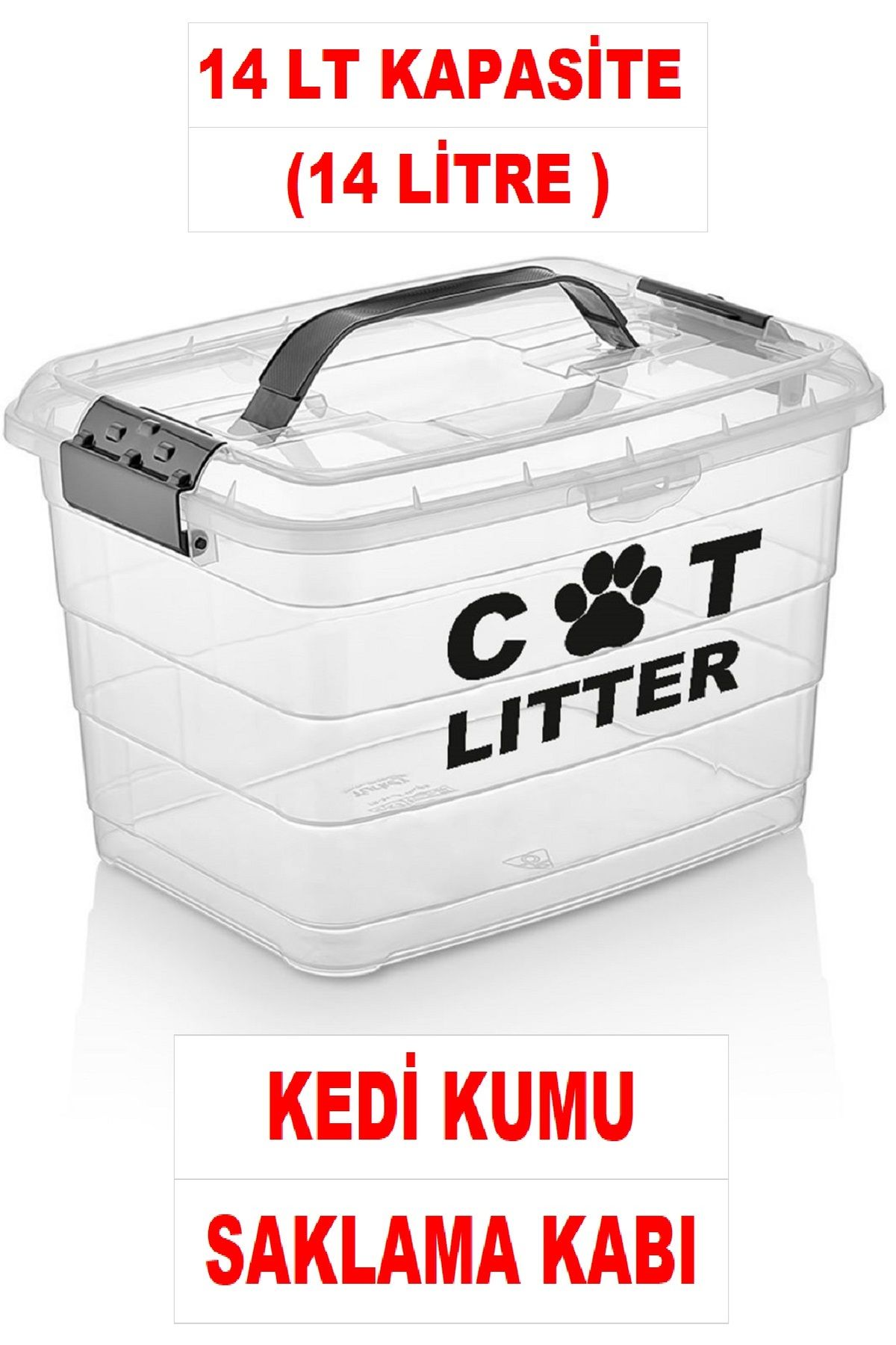 Storage container hotsell litter box