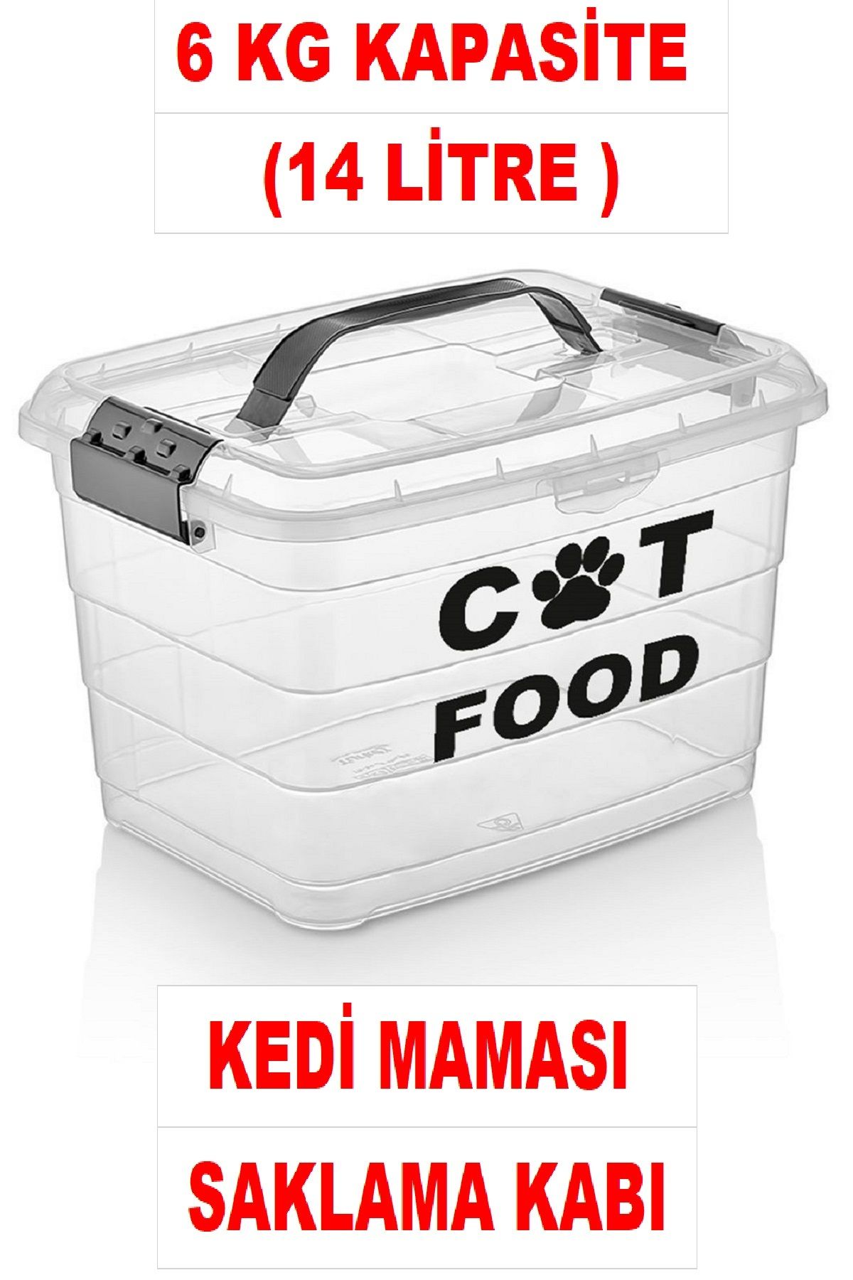 Dry cat store food storage containers