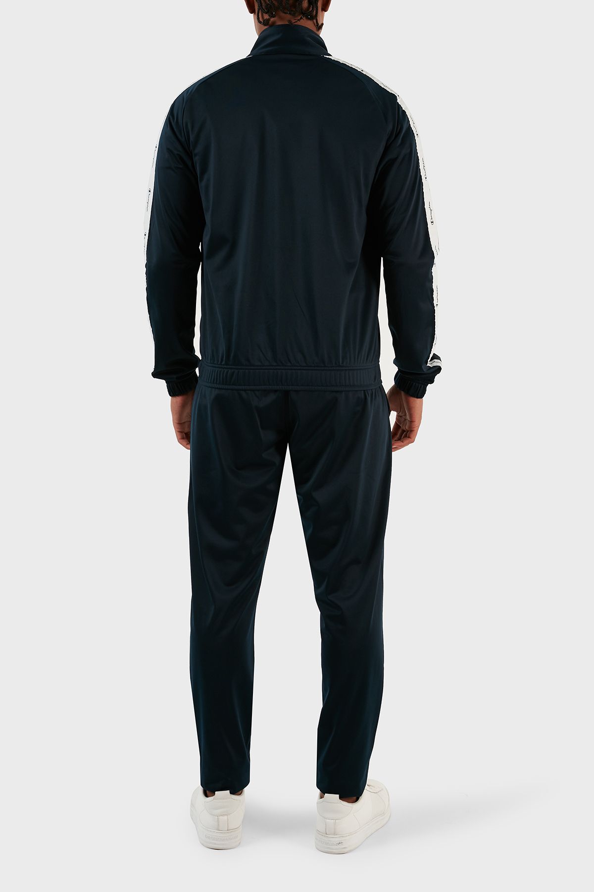 Champion Logo Taped Pocket Zippered Tracksuit Set Men s TRACKSUIT
