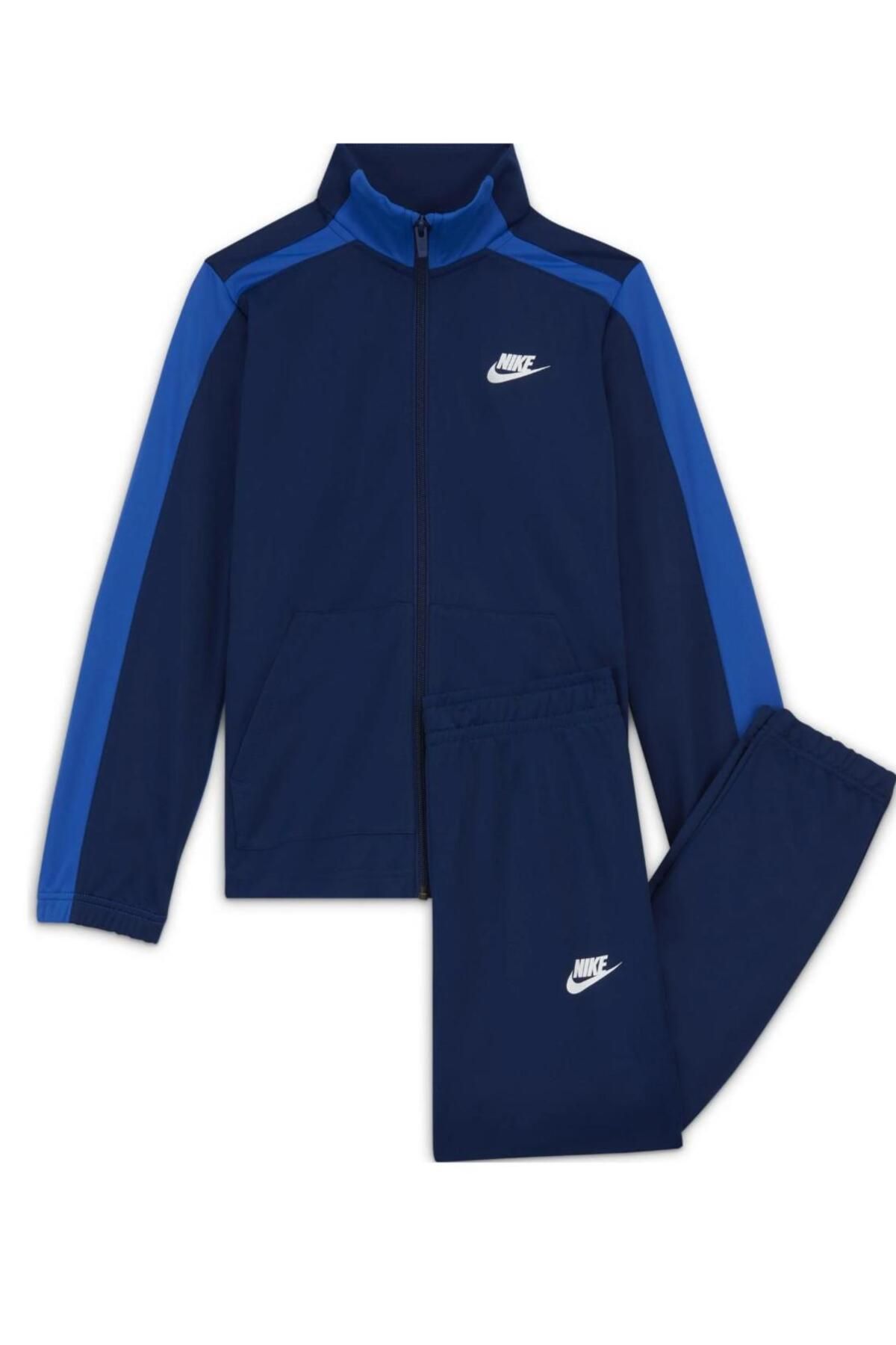 Navy nike sweatsuit hot sale