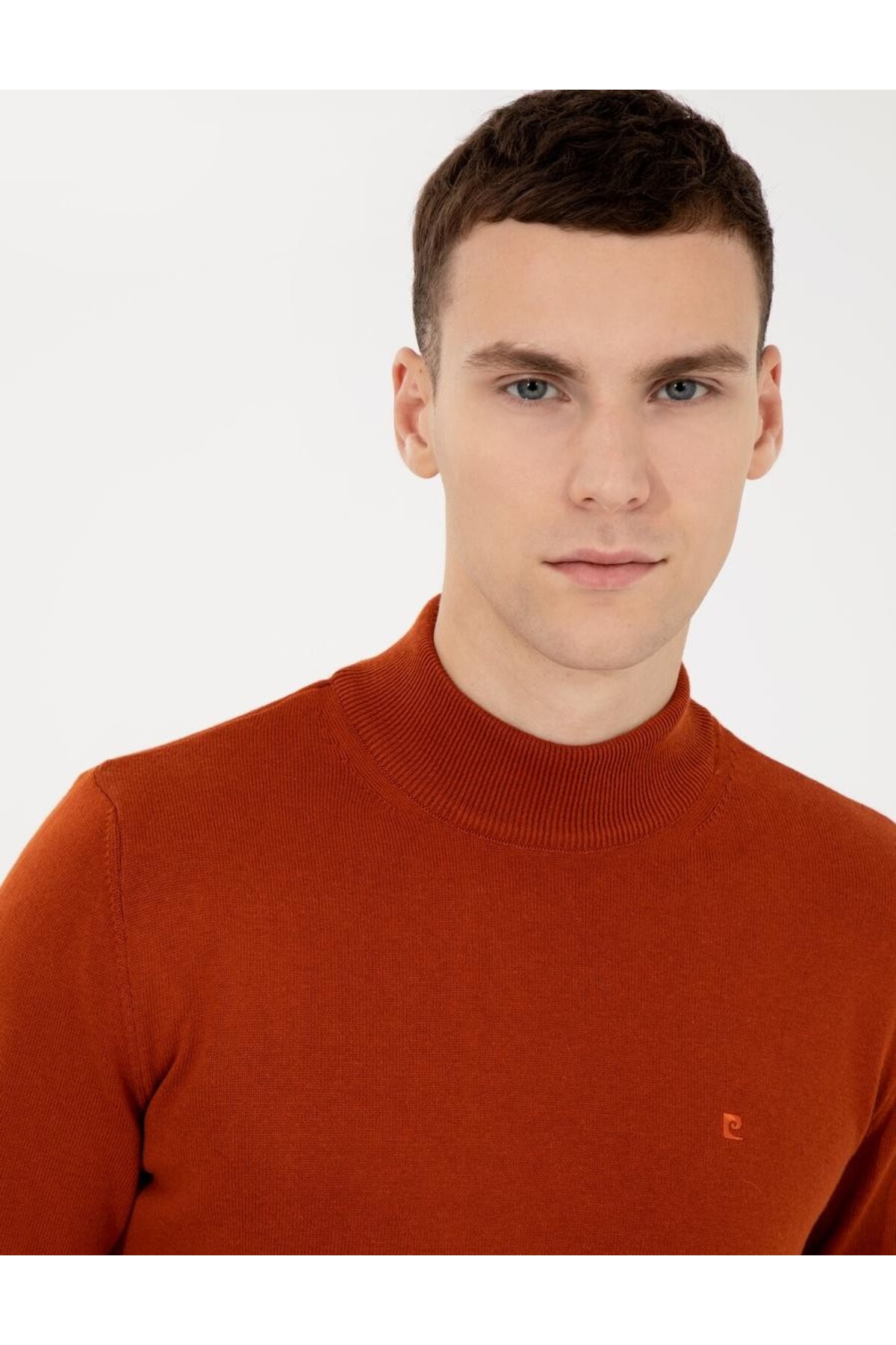 ژاکت کشی پیر کاردین مردانه اکریلیک فیروزه بیسیک راسته Slim Fit/اسلیم فیت    بیسیک کژوال/روزمره | Pierre Cardin G021SZ0TK.000.1652042.VR100 TR - تصویر 3