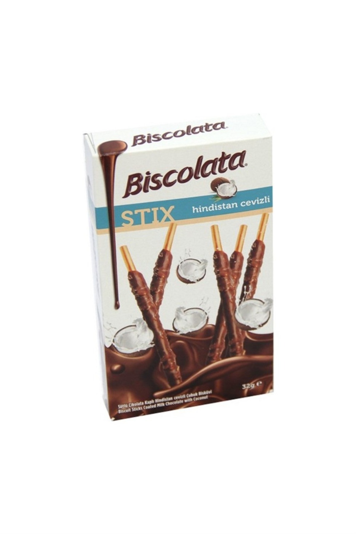 Biscolata Stix Hindistan Cevizli 36 Gr x 12 Adet