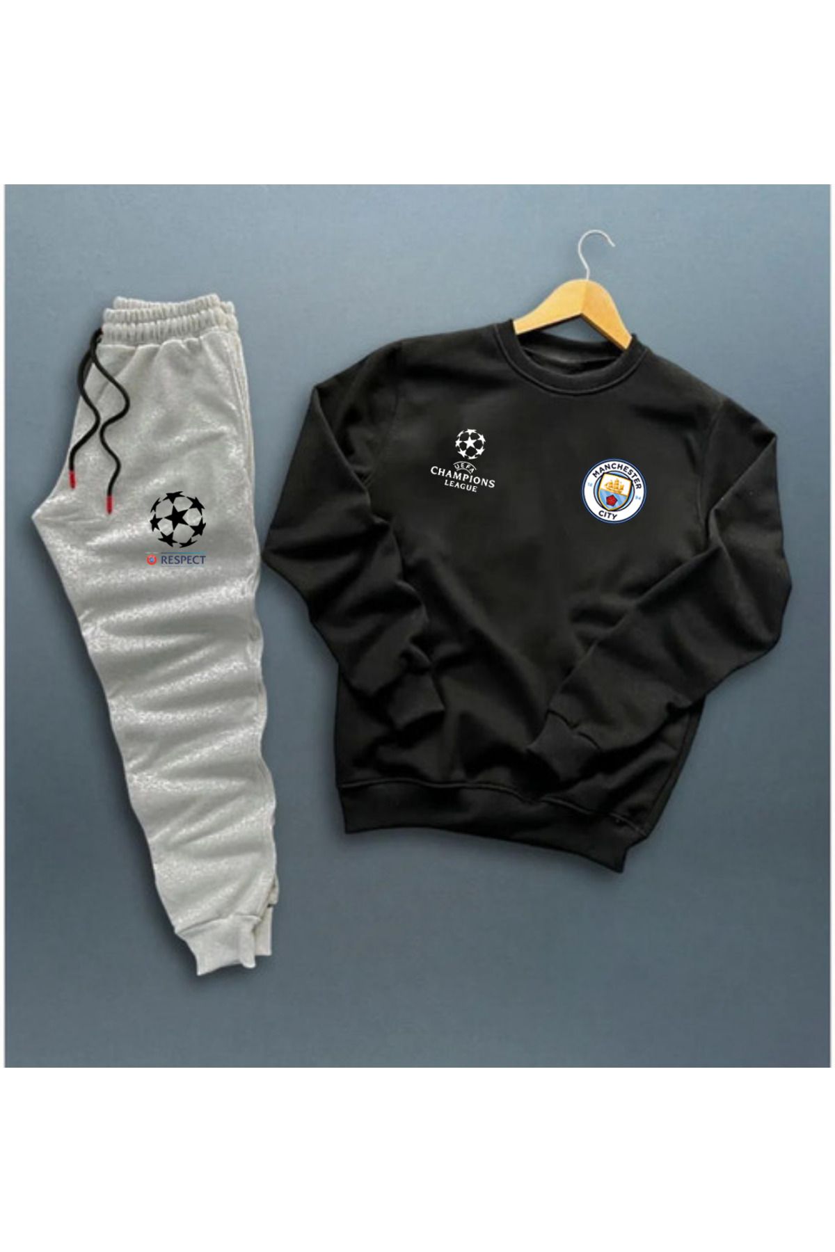 Pisa Art Manchester City Champions League Special Design Round