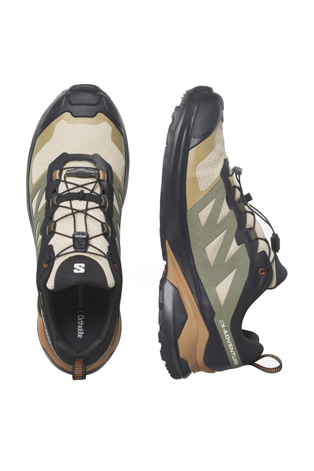 کتانی Salomon سالومون مردانه X-adventure Gtx Gore-Tex® Patika KHAKI اورجینال - تصویر 6