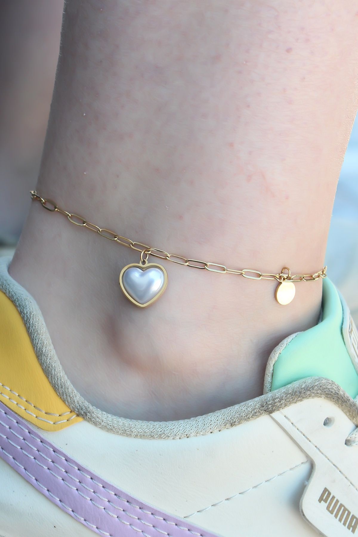 Multicolor anklet discount