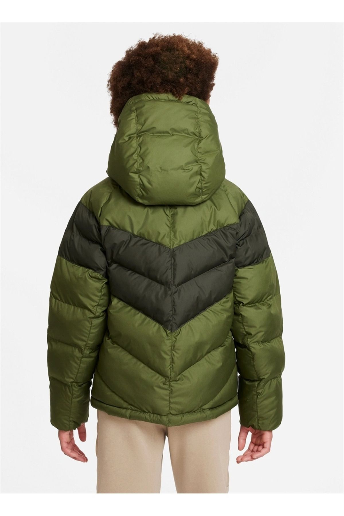 Nike coat sale with fur hood