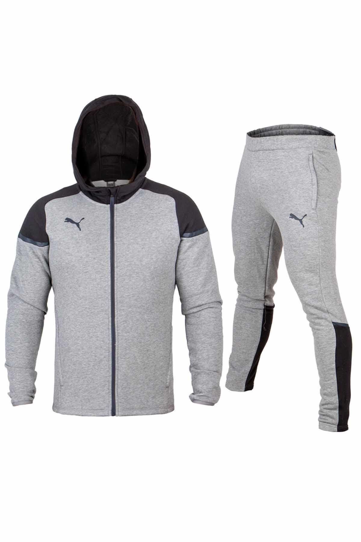 Puma fleece tracksuit new arrivals