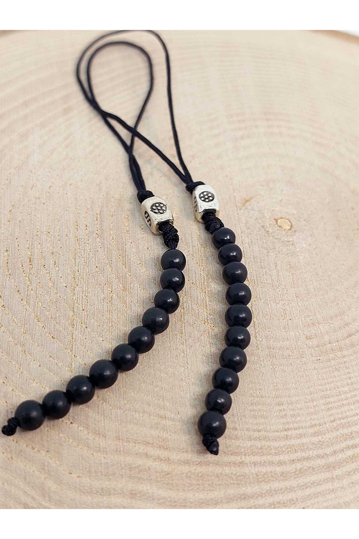 Yasamtohumu-Shungite Stone Electromagnetic Frequency Protector Minimal Phone Accessory Set of Two 4