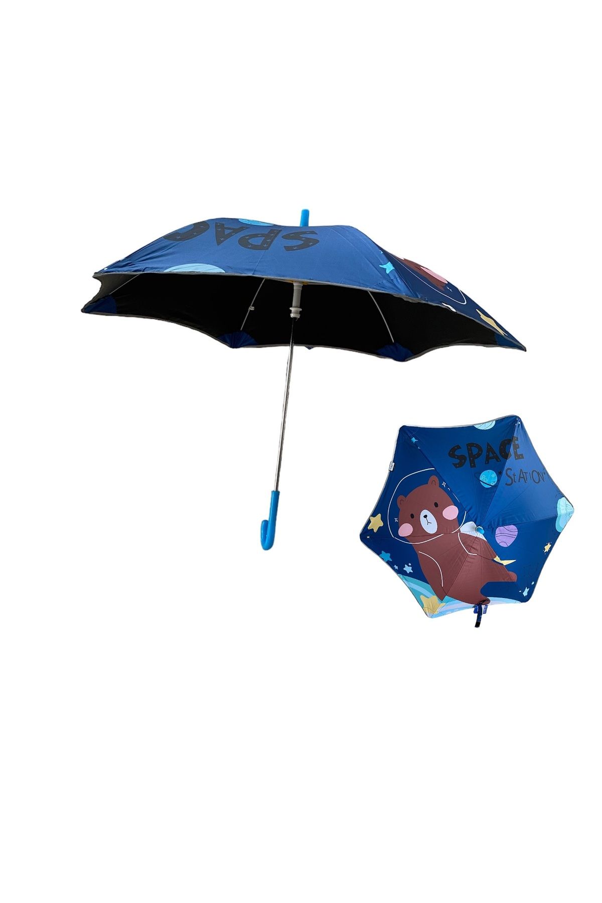 faial 6 Wire High Quality Umbrella Patterned Double Deck Umbrella Boy s Umbrella