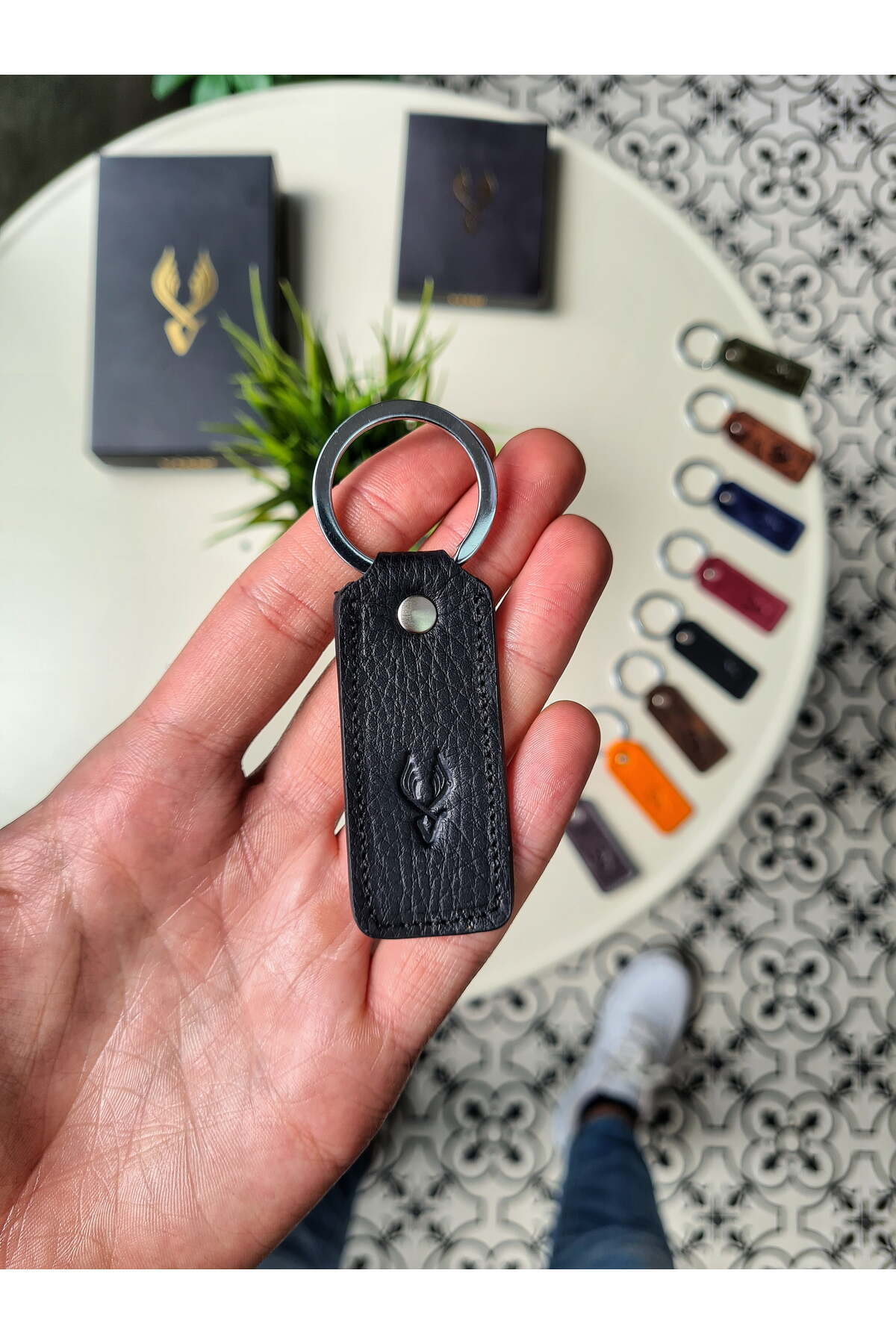 کیف پول مردانه مشکی VİSSO | 1904 Volkswagen + anahtarlık اورجینال - تصویر 2