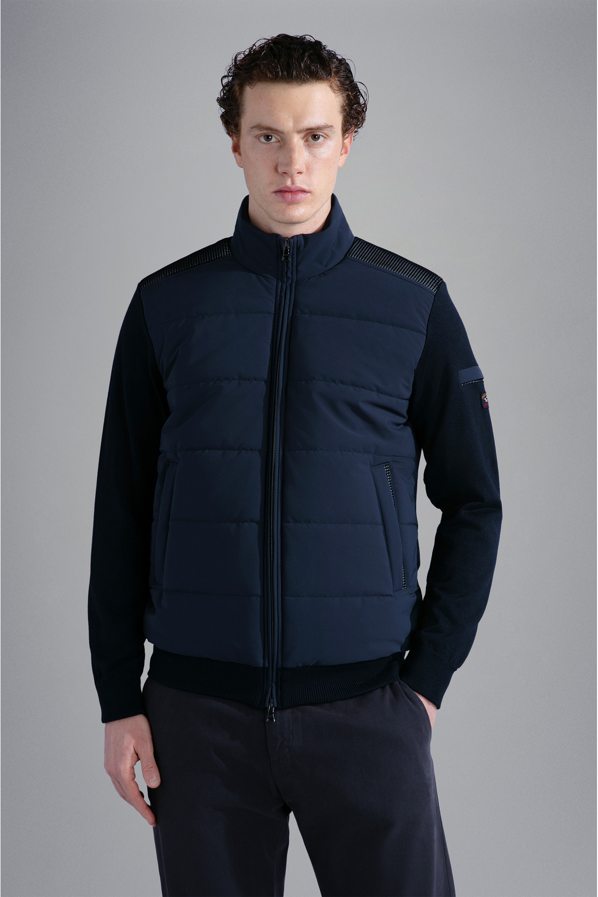 PAUL&SHARK MEN'S ZIPPED PULLOVER C.W. WOOL görsel 4