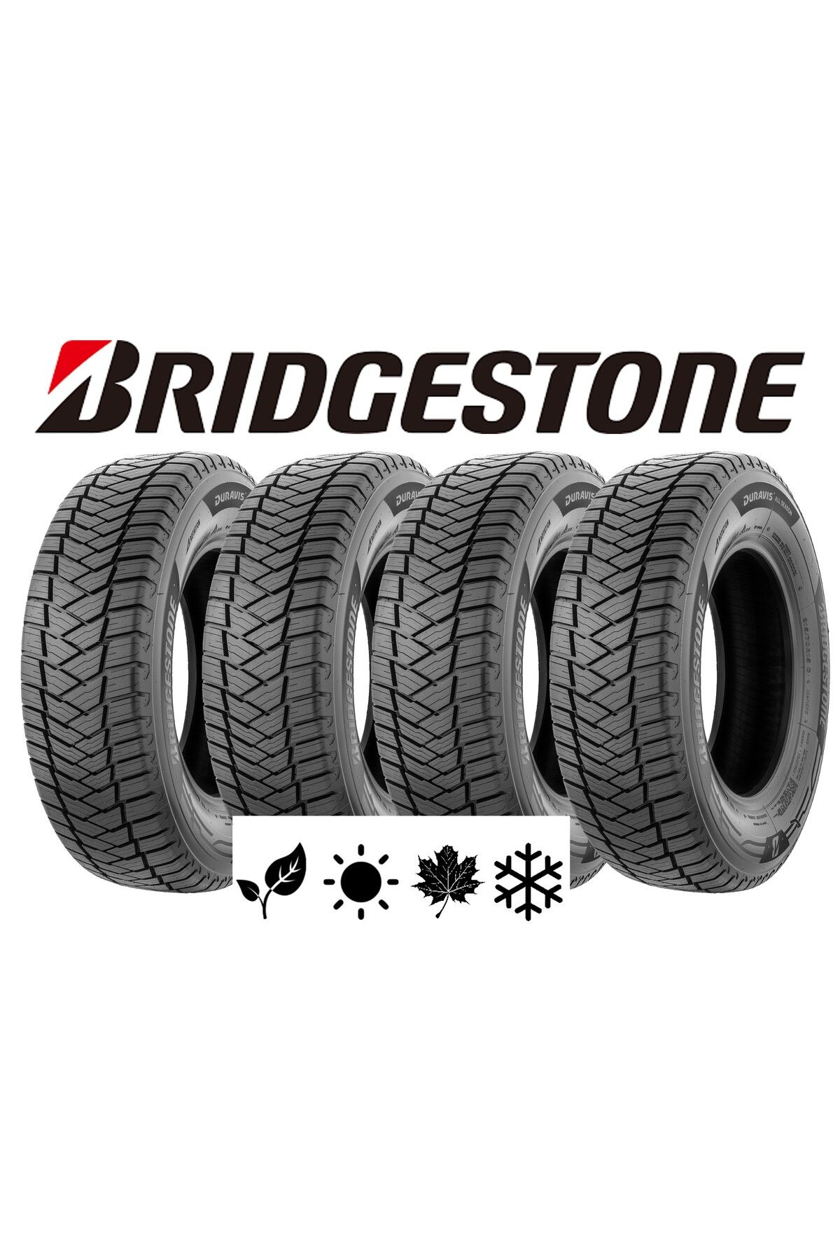 Bridgestone 4 Adet 215/60r17c 109/107t Duravıs A/s 2022 Üretim Dört Mevsim  Fiyatı, Yorumları - Trendyol