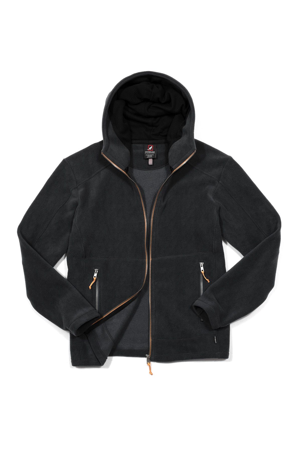 Dark grey fleece jacket hotsell