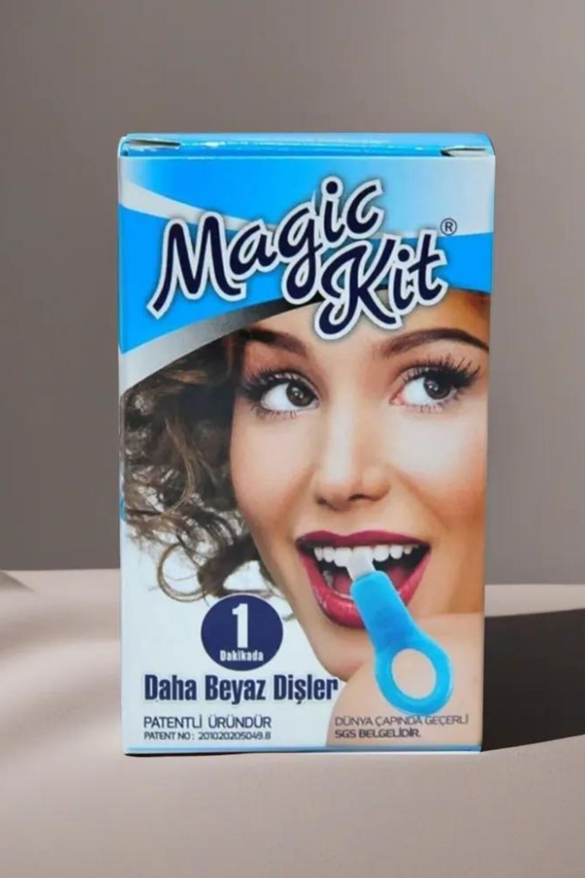 محصولات سفیدکننده دندان پاک کن لکه دار فوری سفید رنگ کیت کننده اسفنجی ضد پلاک Magic Kit