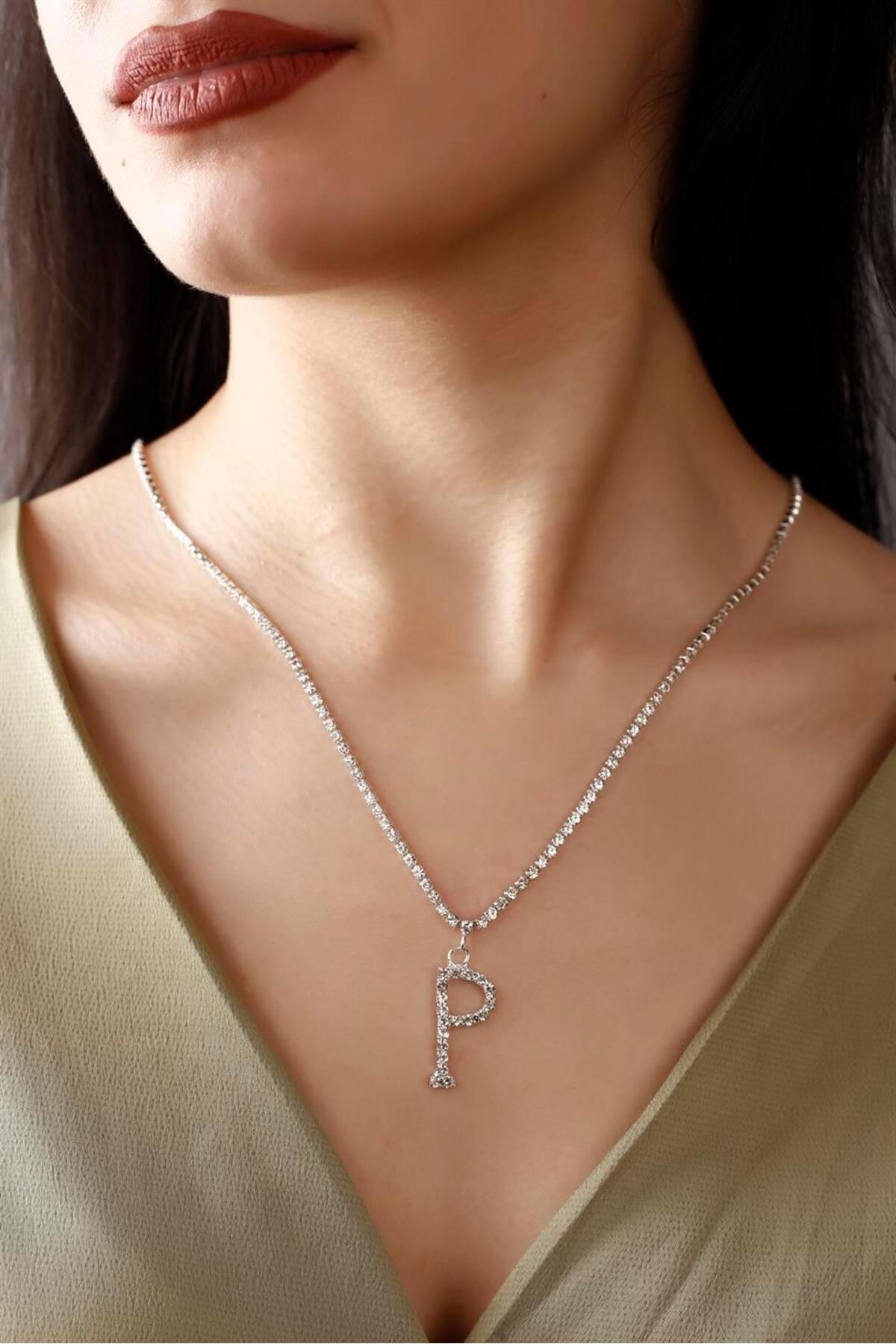 Letter clearance p necklace