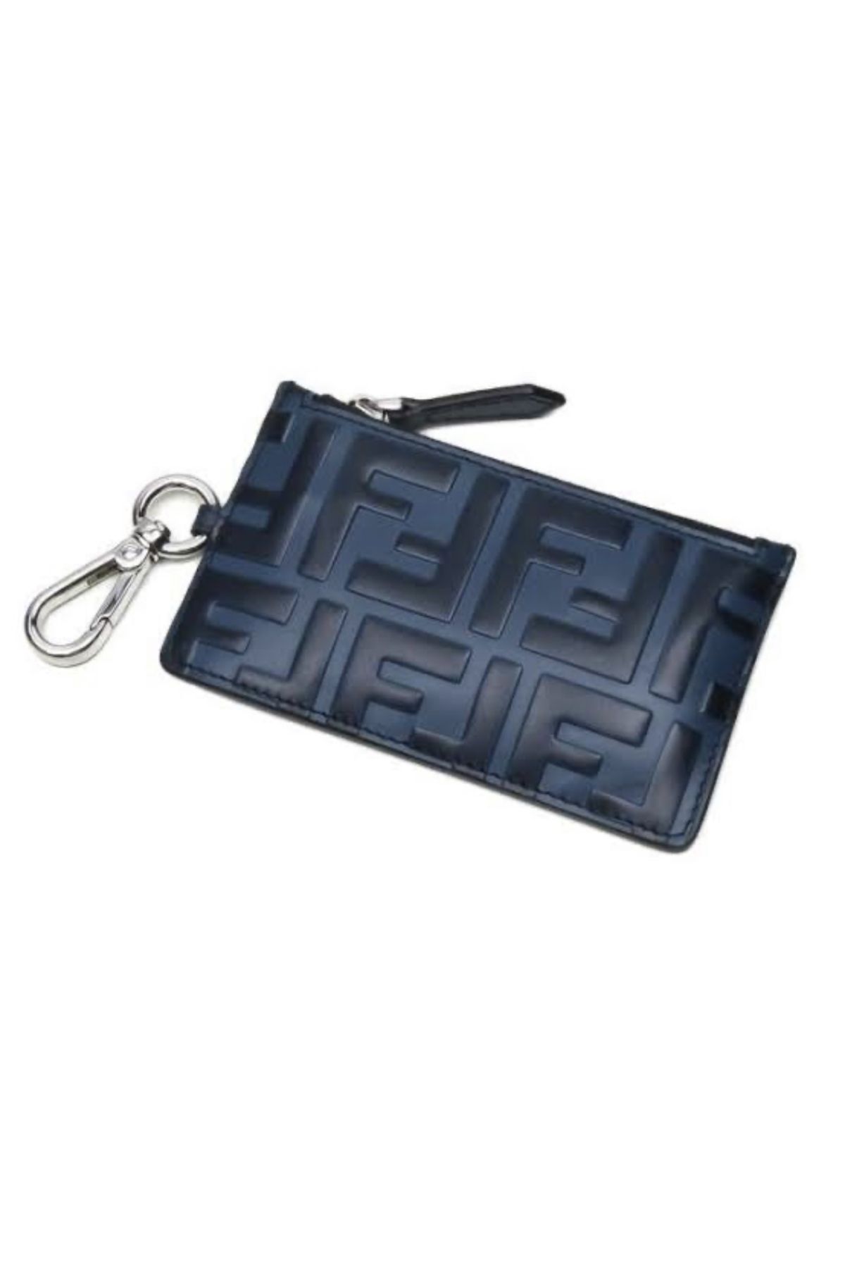 Fendi Wallet Dark blue Logo Trendyol