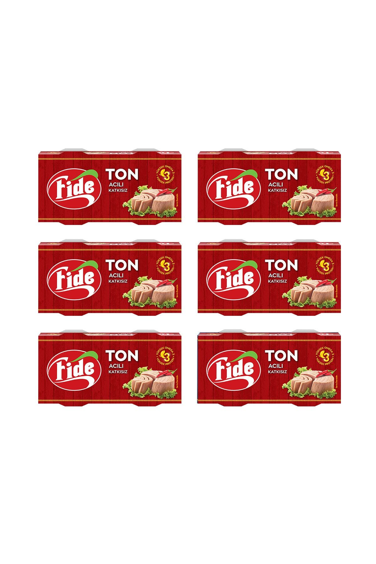 FİDE Fide Acılı Ton Balığı 12 X 160 G