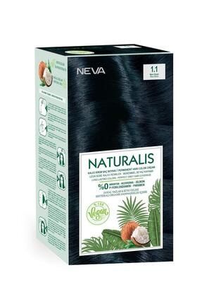 Naturalis Saç Boyası 1.1 Mavi Siyah %100 Vegan NTR 011