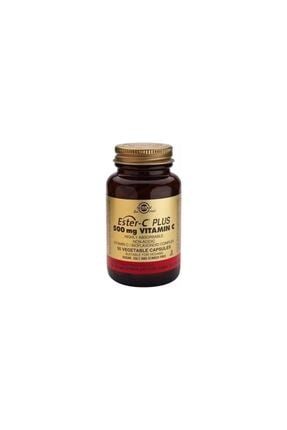 Ester-c Plus 500 Mg Vitamin 50 Tablet SOLGARESTER50TB4K