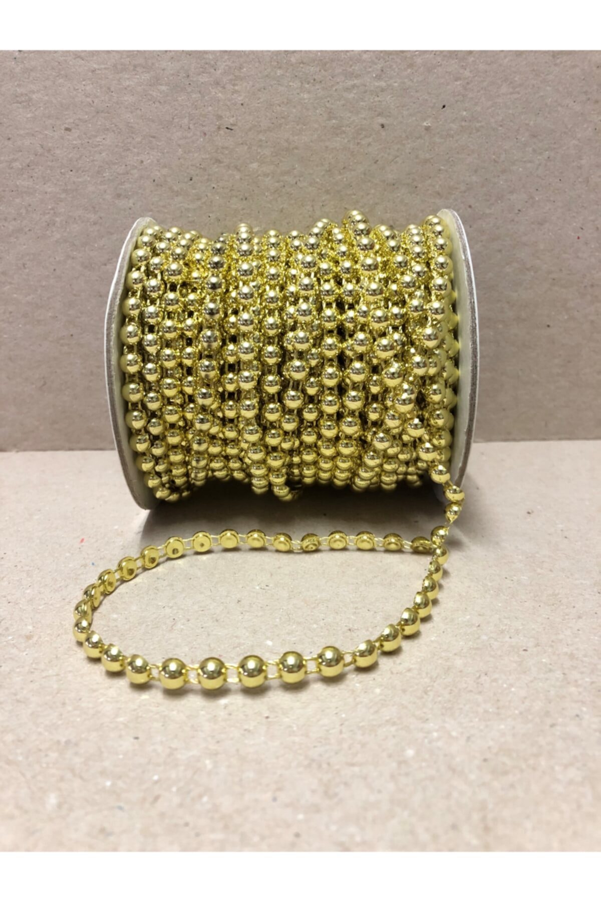 3 Meters Gold Inline Cut Pearl (5 MM) – Bead