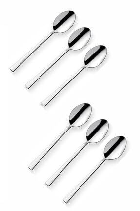 Metal Alar Paslanmaz Çelik 6 'lı Çay Kaşığı ES0101368